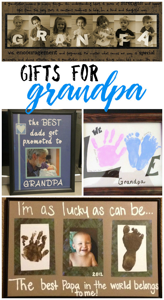 Fathers Day Crafts For Grandpas
 Creative Grandparent s Day Gifts to Make