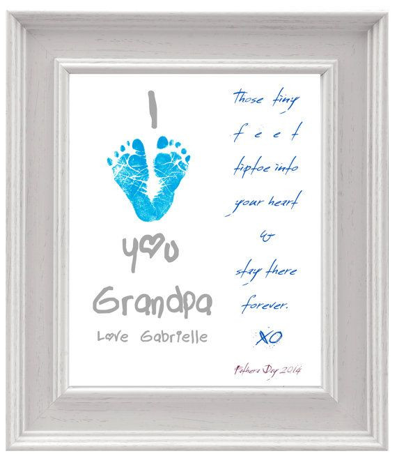 Fathers Day Crafts For Grandpas
 Personalized Father s Day Gift for Grandpa I by