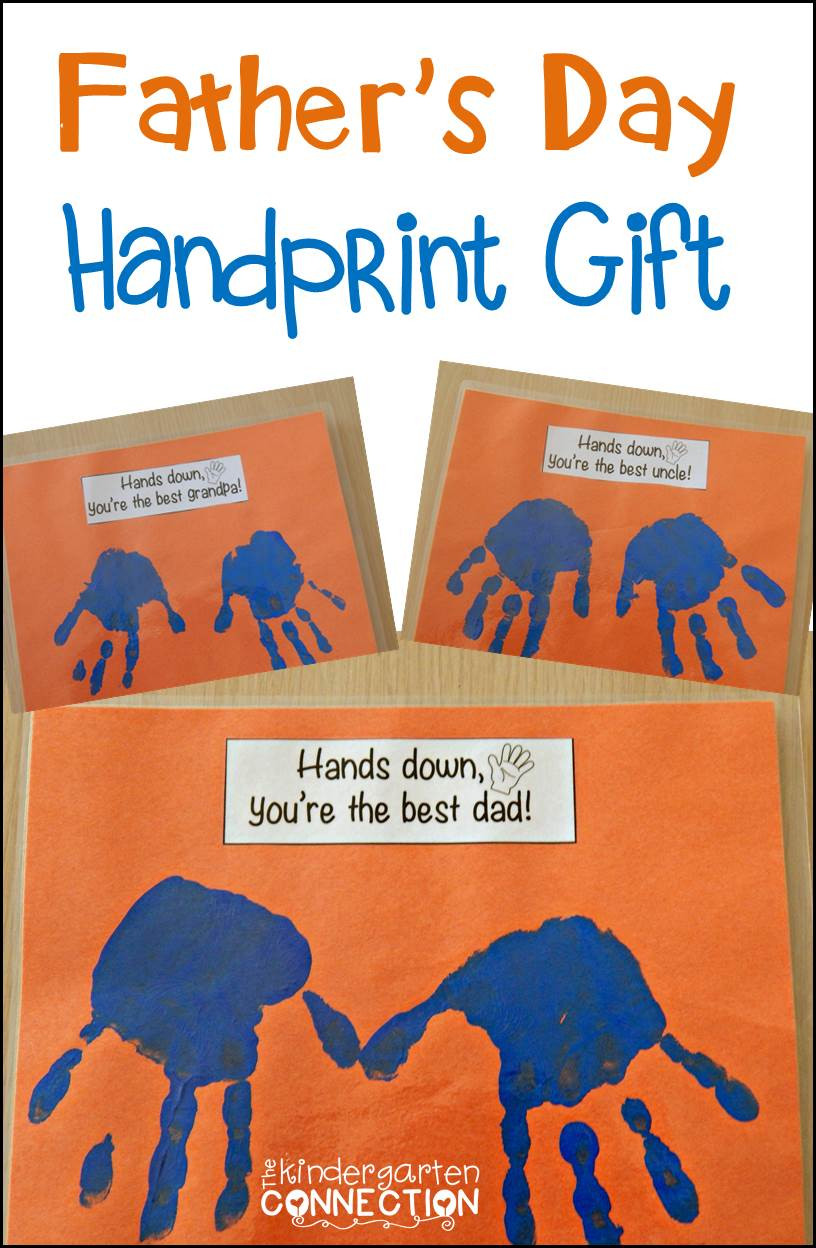 Fathers Day Crafts
 Father s Day Handprint Gift The Kindergarten Connection