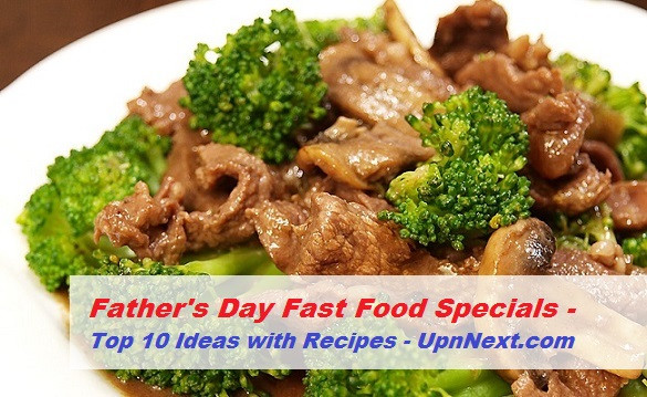 Fathers Day Food Specials
 Father s Day Fast Food Specials Top 10 Ideas for Dad s