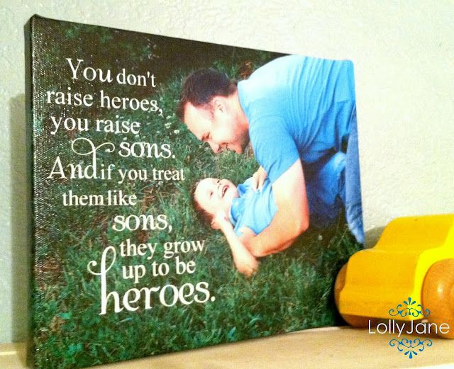 Fathers Day Gift From Son
 Father s Day photo ideas