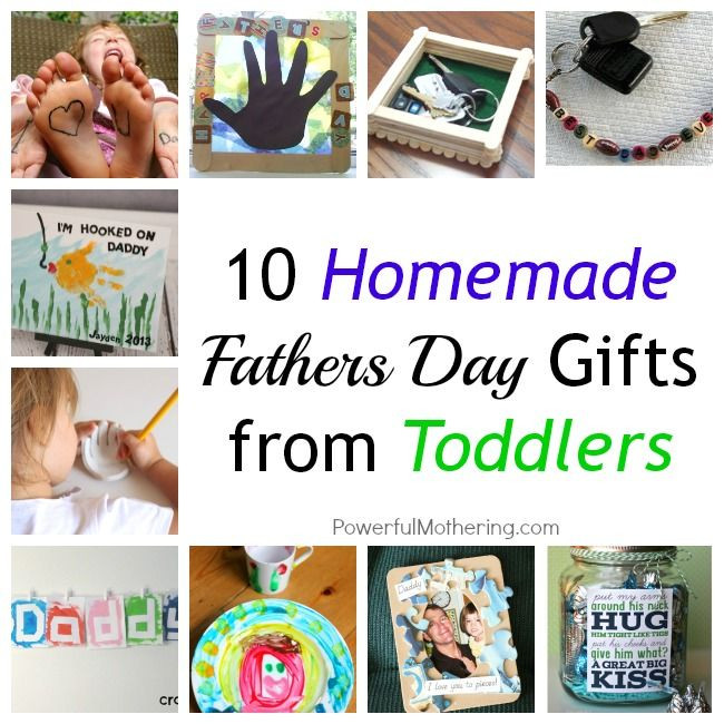 Fathers Day Gift From Toddler
 10 Homemade Fathers Day Gifts from Toddlers