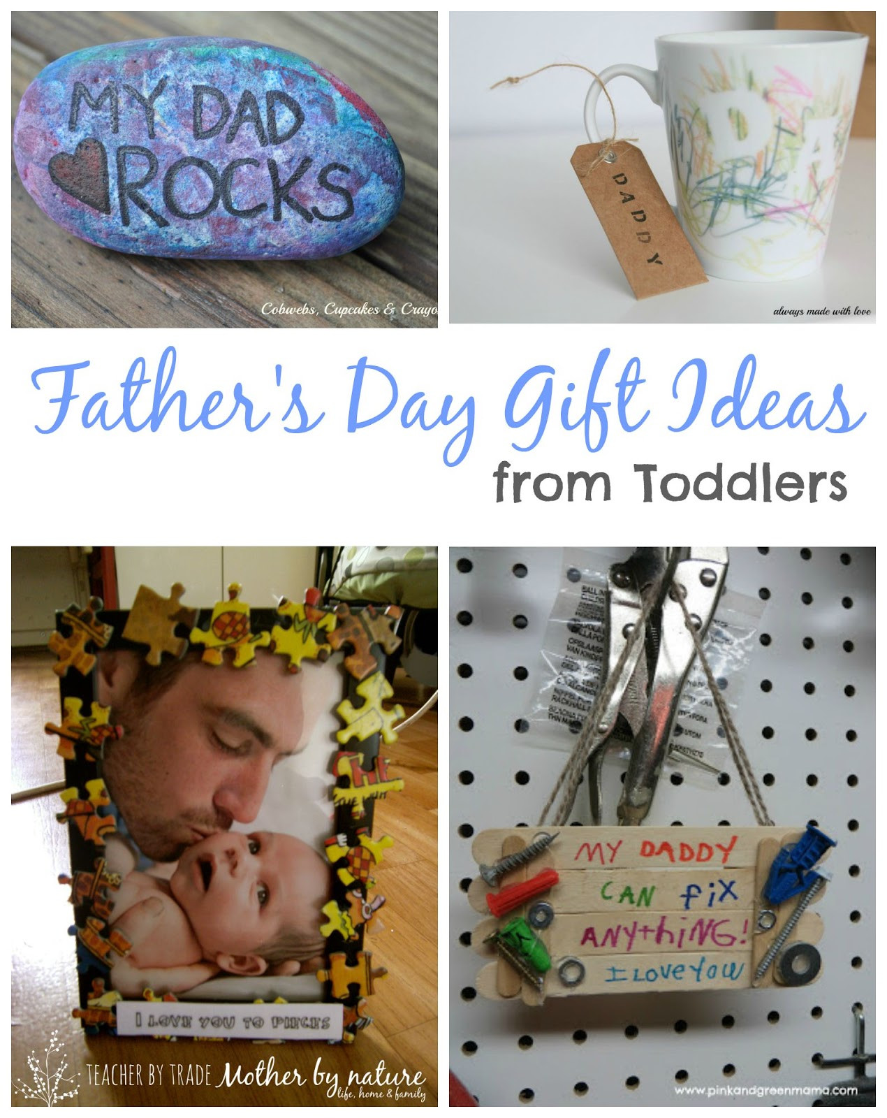 Fathers Day Gift From Toddler
 Father s Day Gift Ideas from Toddlers Teacher by trade