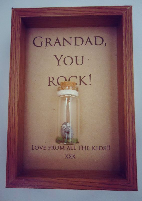 Fathers Day Gift Ideas For Grandad
 Cute Grandad t Personalised box frame Add names or