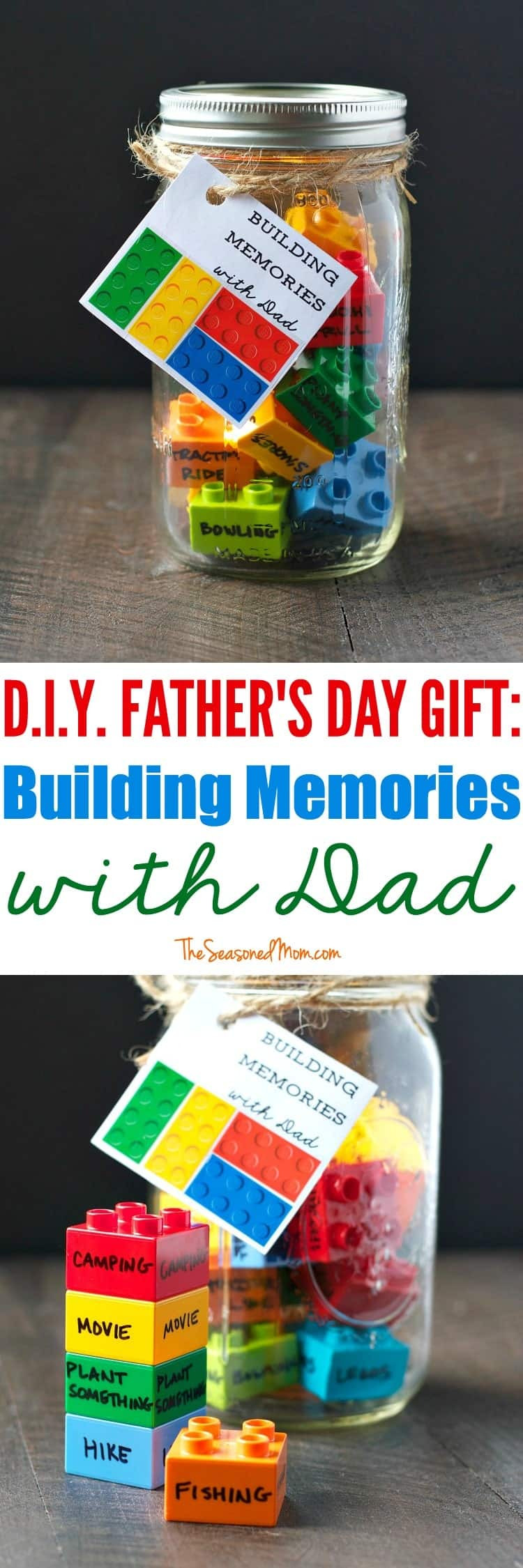 Fathers Day Gifts Diy
 DIY Father s Day Gift Building Memories with Dad The