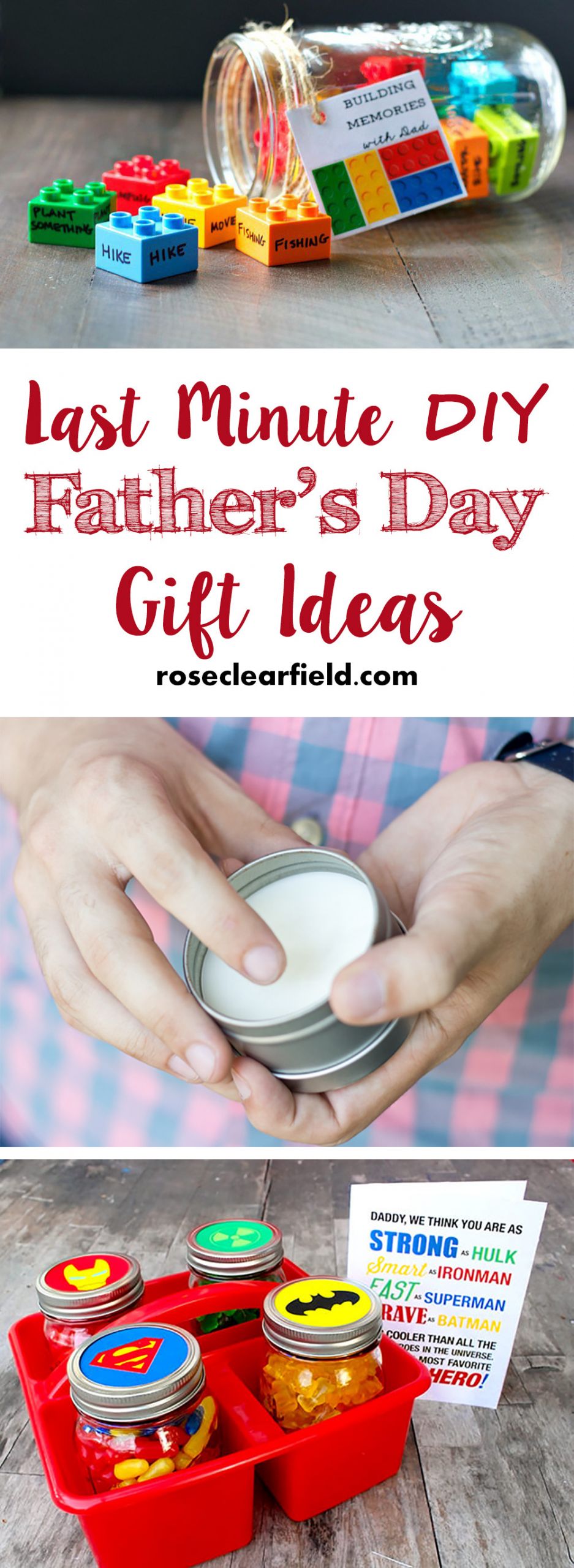 Fathers Day Gifts Diy
 Last Minute DIY Father s Day Gift Ideas • Rose Clearfield