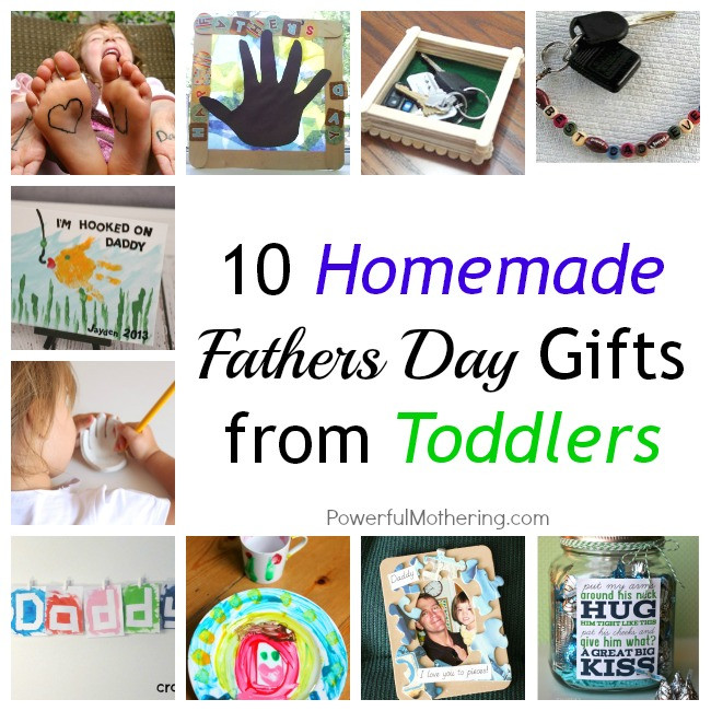 Fathers Day Gifts From Toddler
 10 Homemade Fathers Day Gifts from Toddlers