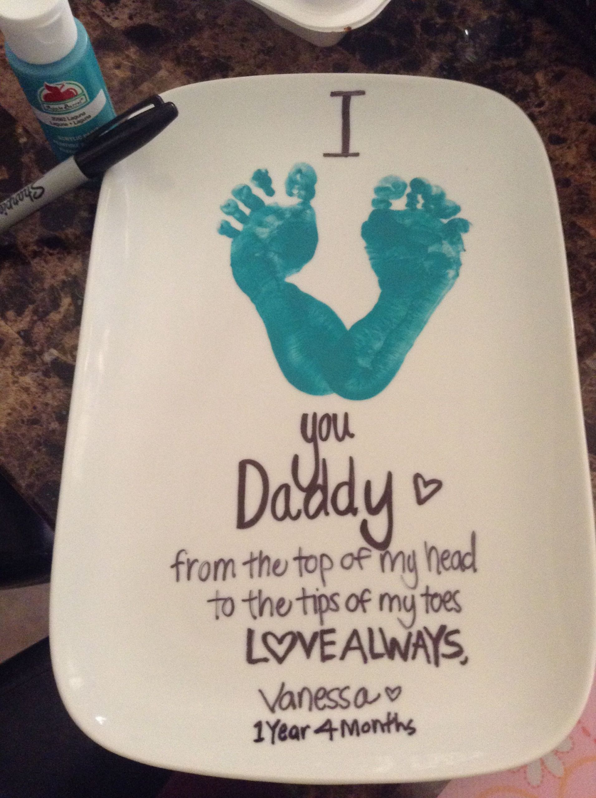 Fathers Day Ideas For First Time Dads
 Father s Day t for my husband Was pretty easy and