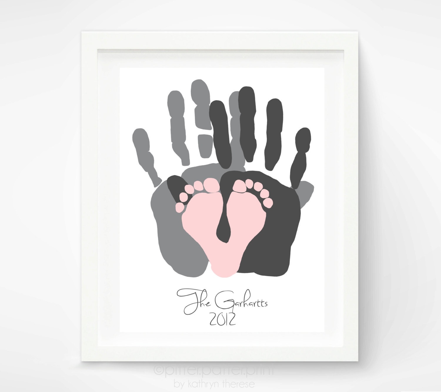 First Fathers Day Gift
 Gift for New Dad First Father s Day Gift by PitterPatterPrint