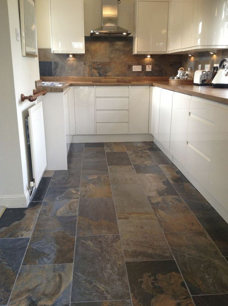 Floor Tiles For Kitchens
 Best 15 Slate Floor Tile Kitchen Ideas DIY Design & Decor