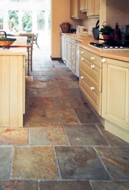 Floor Tiles For Kitchens
 30 Practical And Cool Looking Kitchen Flooring Ideas