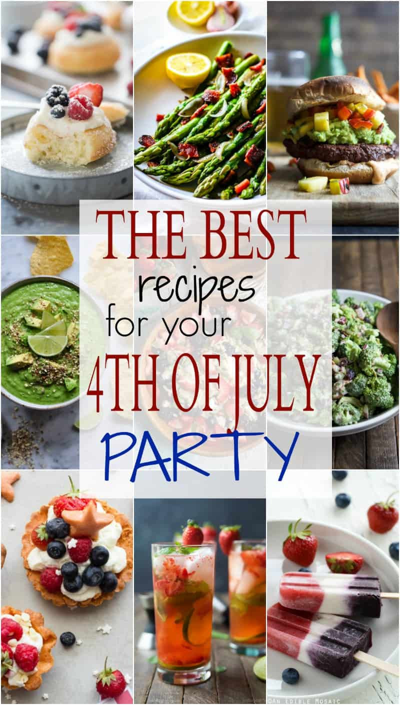 Food For 4th Of July Party
 BEST Patriotic Recipes for your 4th of July Party