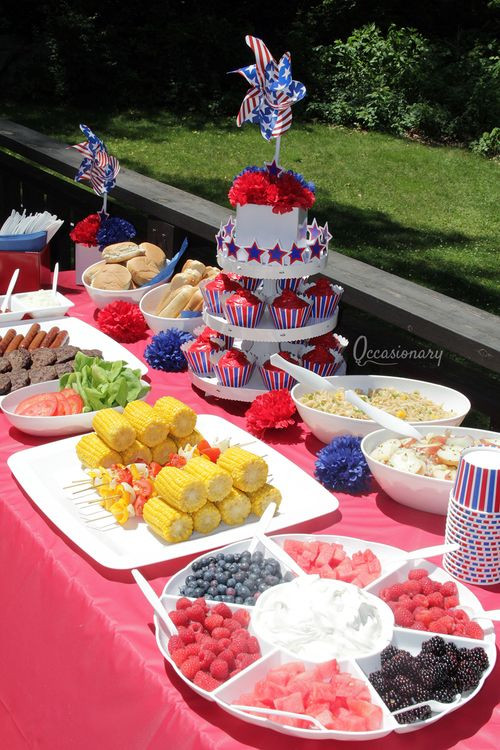 Food For 4th Of July Party
 Picnics July 4th and Labor day on Pinterest