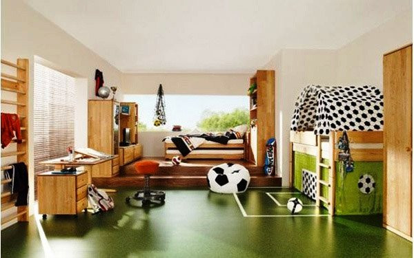 Football Bedroom Decoration
 15 Boys Themed Bedroom Designs
