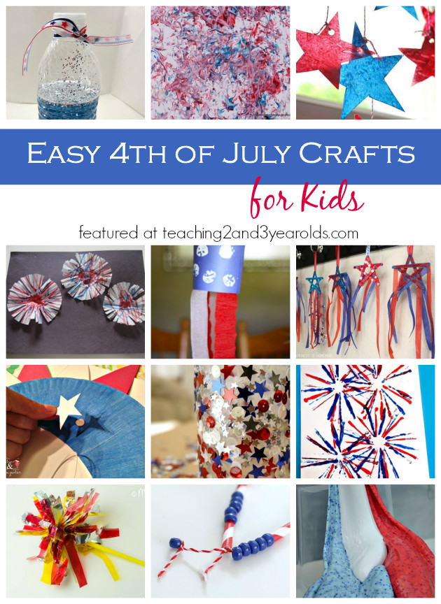 Fourth Of July Activities For Kids
 Easy 4th of July Crafts for Kids
