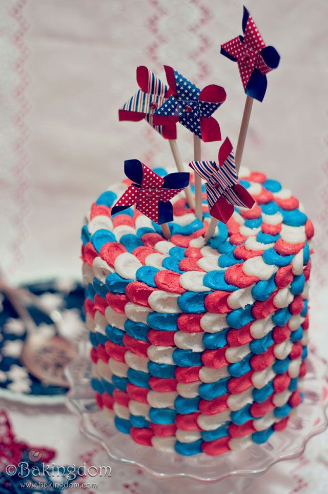 Fourth Of July Cakes Ideas
 Festive Fourth of July Cake From Bakingom If you re not