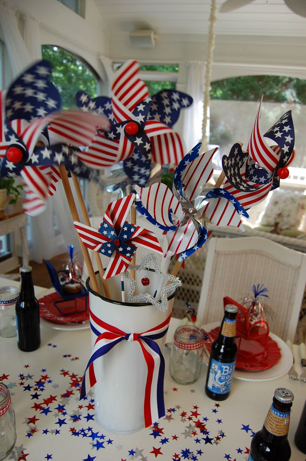 Fourth Of July Decorations Ideas
 A Patriotic Celebration Table Setting