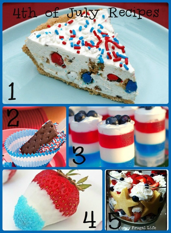 Fourth Of July Food Pinterest
 4th of July Recipes dessert