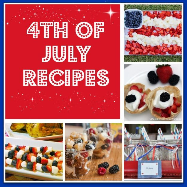 Fourth Of July Food Pinterest
 Fourth of July Recipes Mom Foo s