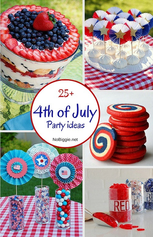 Fourth Of July Party Food
 25 4th of July Party ideas NoBiggie