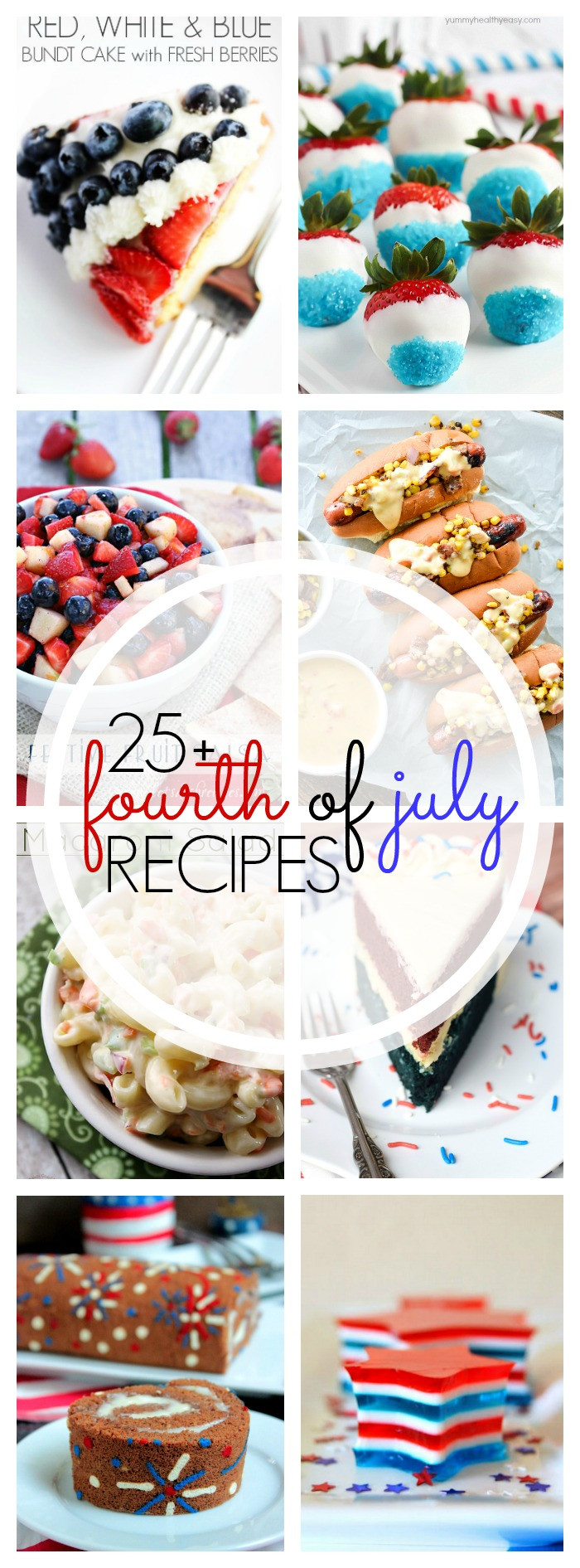 Fourth Of July Party Food
 25 4th of July Party Recipes White Lights on Wednesday