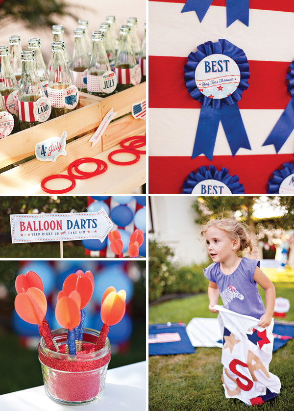 Fourth Of July Party Games
 "All American County Fair" 4th of July Party Hostess