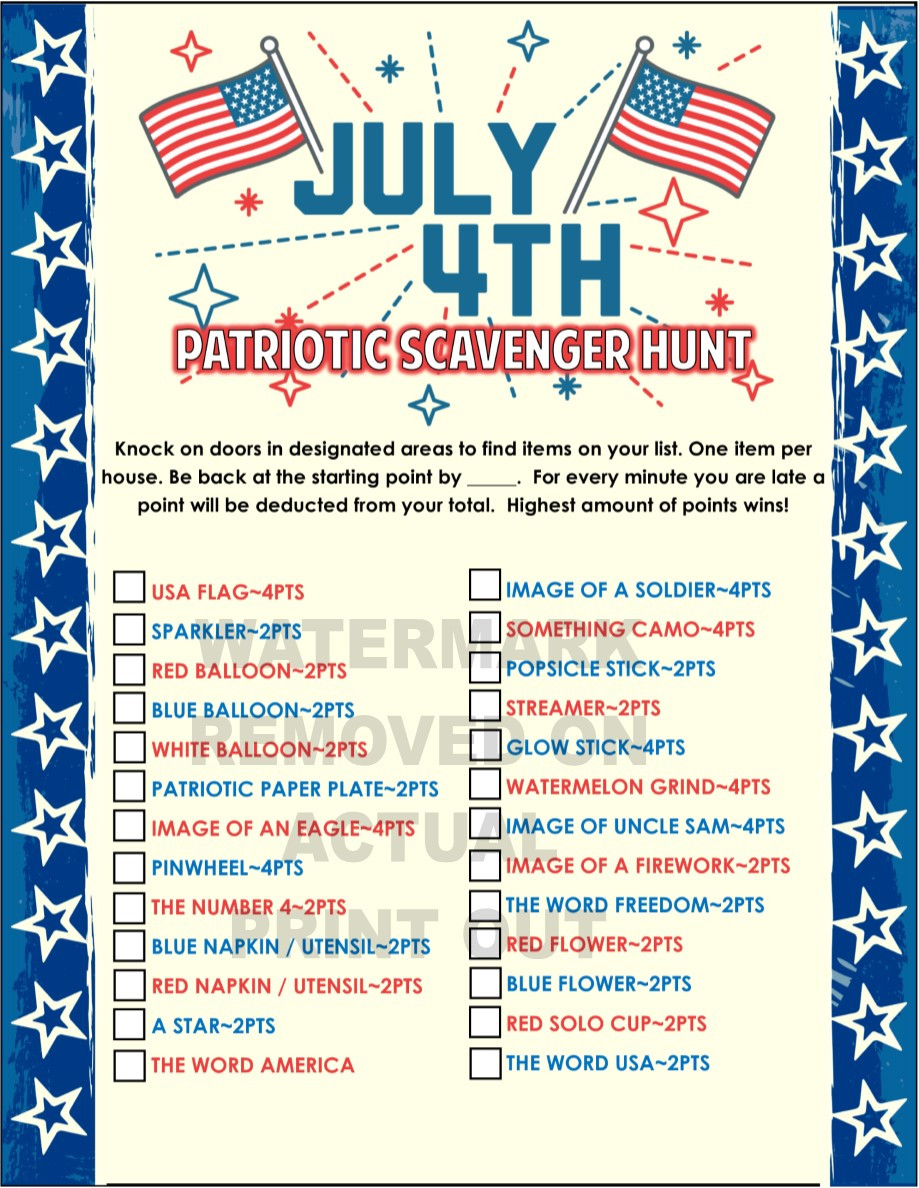 Fourth Of July Party Games
 Top 10 4th of July Party Games