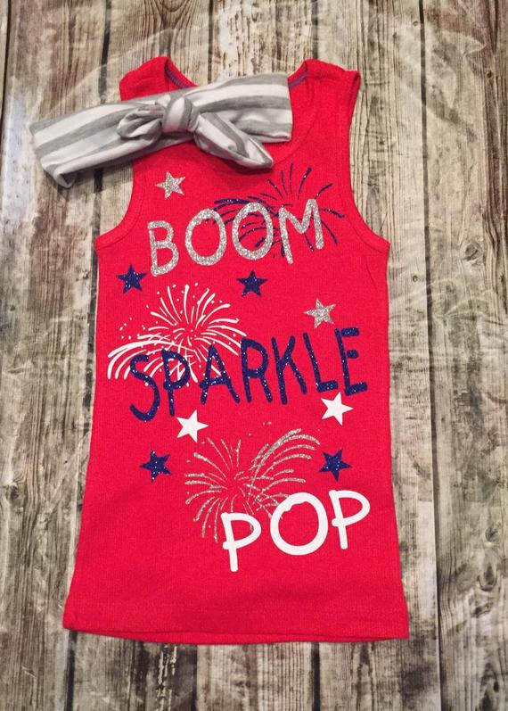 Fourth Of July Shirt Ideas
 Fourth of July Baby Girl Fourth of July Shirt Bodysuit for