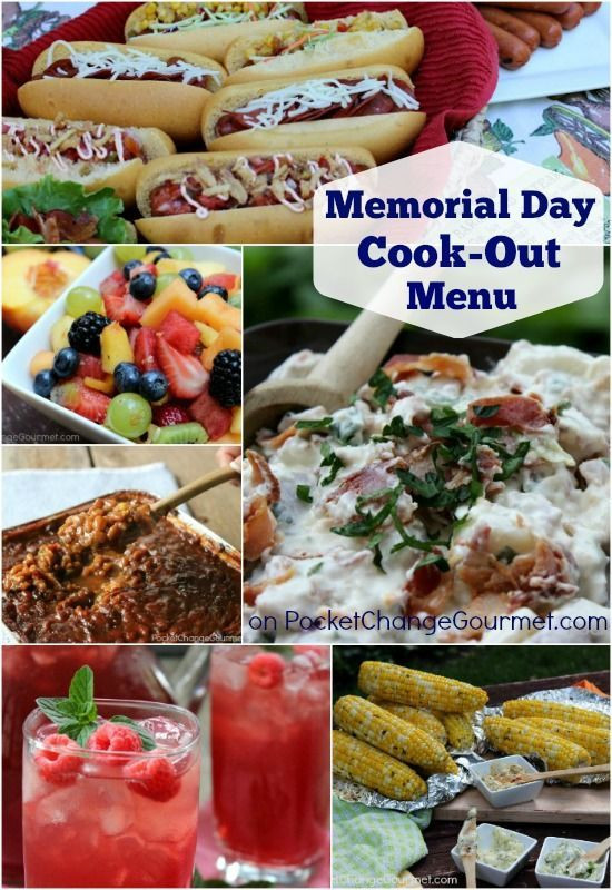 Free Food For Memorial Day
 Memorial Day Cookout Menu