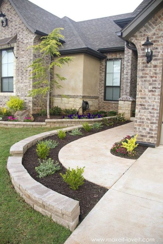 Front Yard Landscape Design
 47 Cheap Landscaping Ideas For Front Yard A Blog on Garden