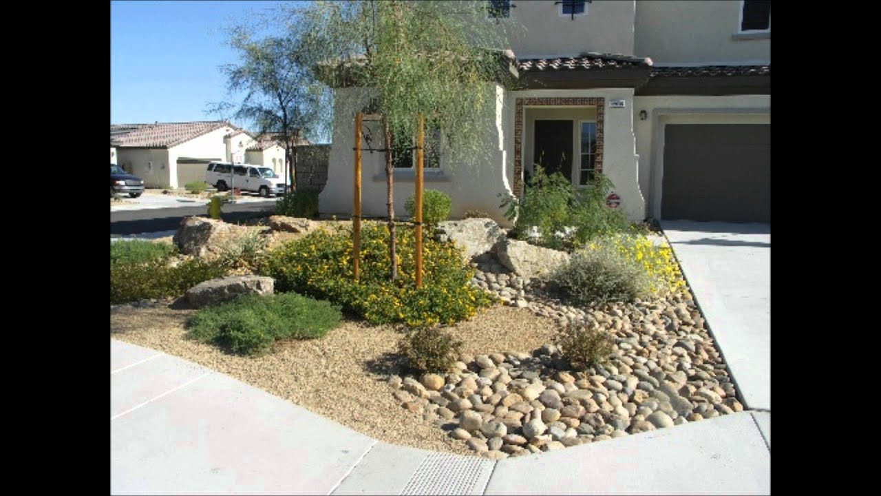 Front Yard Landscape Design
 Desert Landscaping