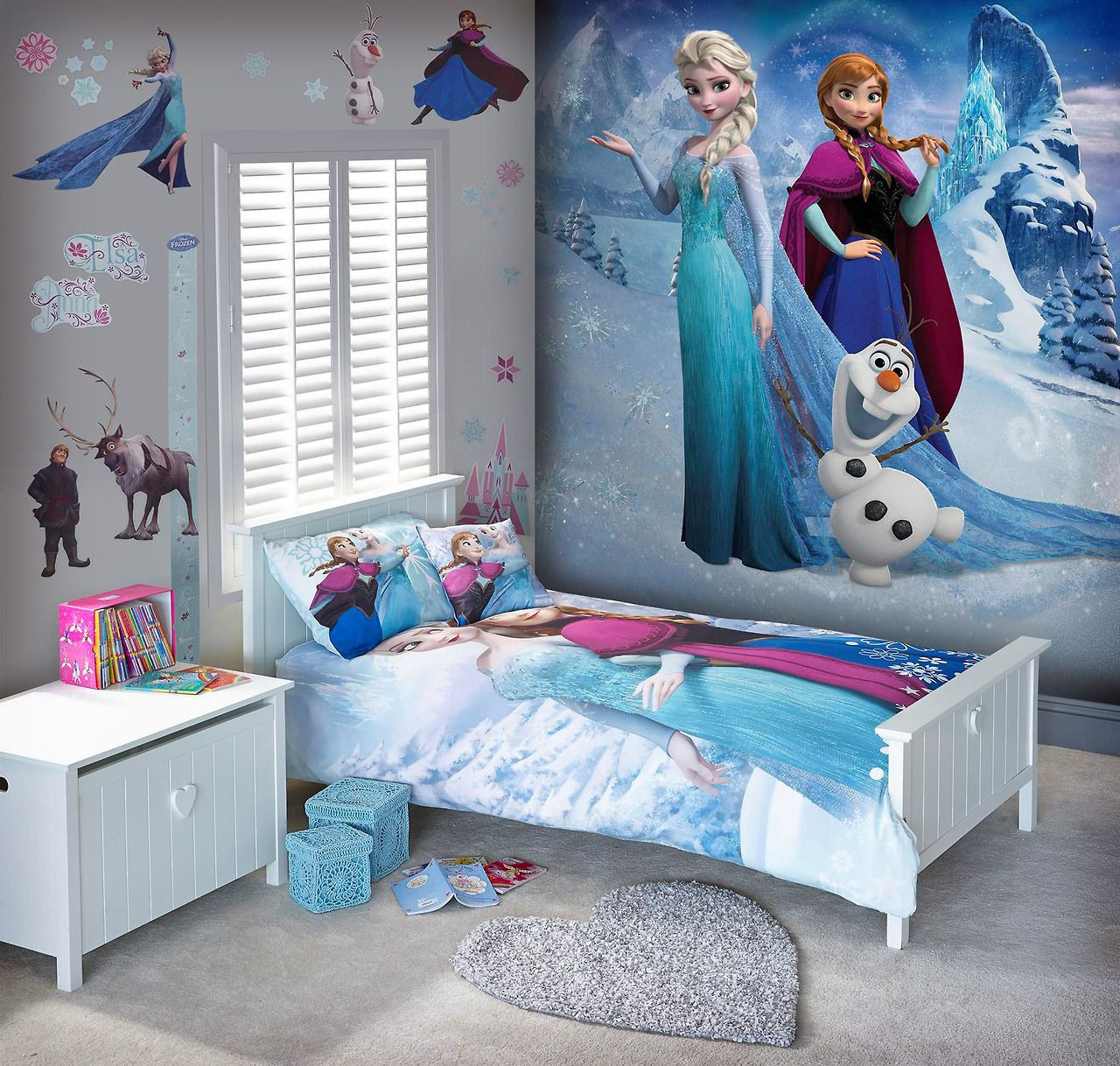 Frozen Decor For Bedroom
 Disney™ frozen large wall mural from Next