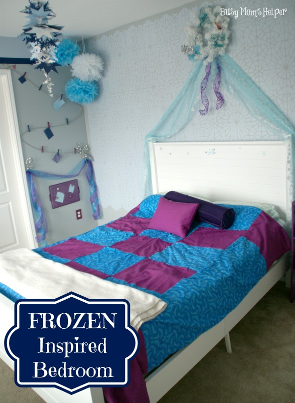 Frozen Decor For Bedroom
 FROZEN Inspired Bedroom Busy Mom s Helper