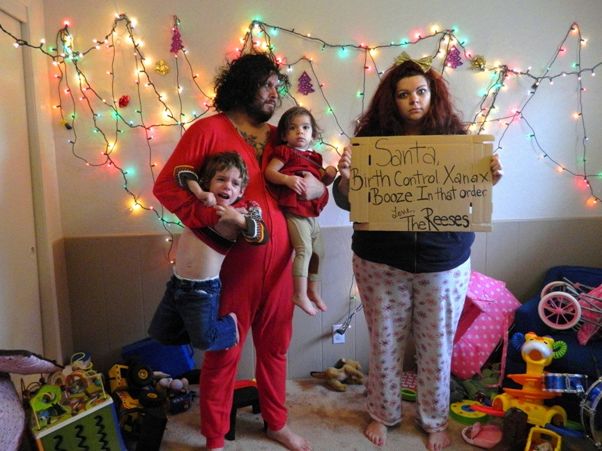 Funny Christmas Photo Ideas
 My family s Christmas card this year Just bein honest funny