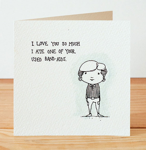 Funny Valentines Day Quotes For Friends
 Creepily Cute Valentine’s Day Cards