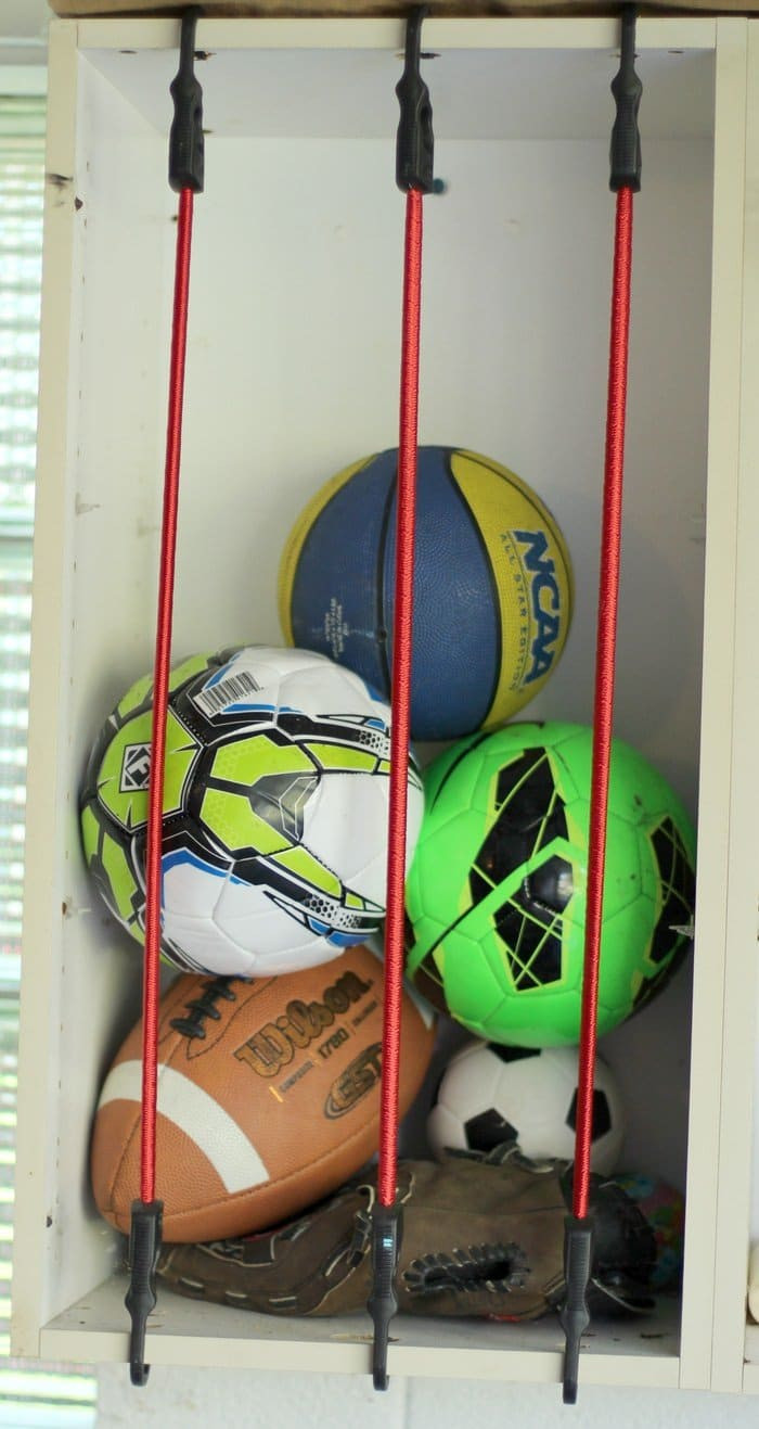 Garage Ball Organizer
 Sports Ball Garage Storage Solution The Organized Mama