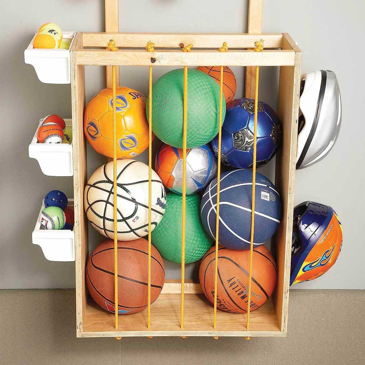 Garage Ball Organizer
 10 Tips for Organizing Your Garage and Keeping It