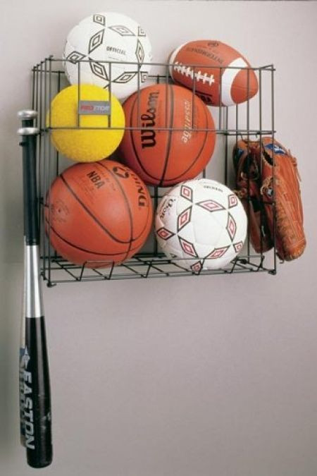 Garage Ball Organizer
 Howards Storage World Sports Ball Rack