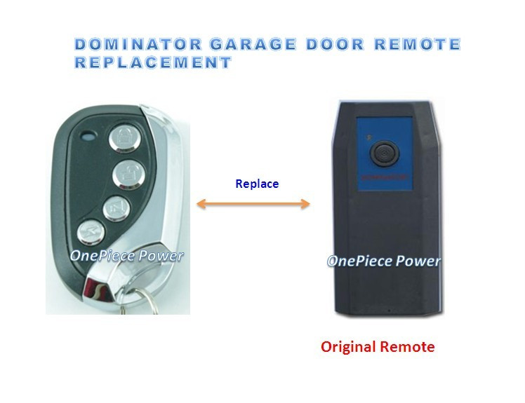 Garage Door Remote Replacement
 High Quality Dominator Garage Door Remote Control 315Mhz