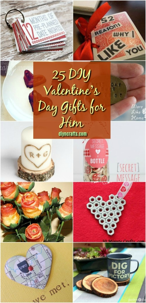 Gifts For Him Valentines Day
 25 DIY Valentine’s Day Gifts That Show Him How Much You