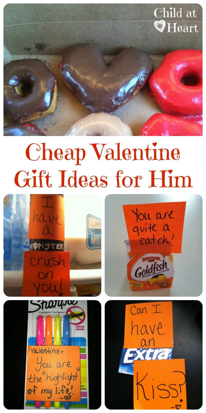 Gifts For Him Valentines Day
 Cheap Valentine Gift Ideas for Him Child at Heart Blog