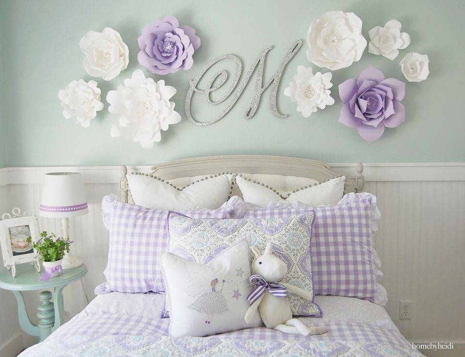 Girls Bedroom Wall Decor
 24 Wall Decor Ideas for Girls Rooms