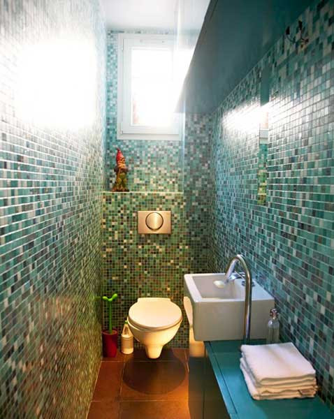 Glass Tile Bathroom
 Glass Tile Bathroom Look at the variety at