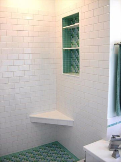 Glass Tile Bathroom
 Glass Tile Bathroom Get ideas for your bathroom