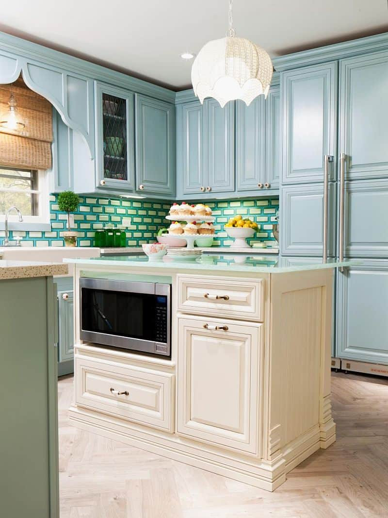 Green Kitchen Tiles
 Kitchen Colors Color Schemes and Designs