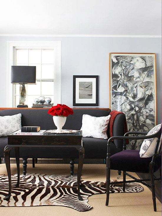 Grey Couch Living Room Decor
 Gray Living Room Decorating Better Homes and Gardens