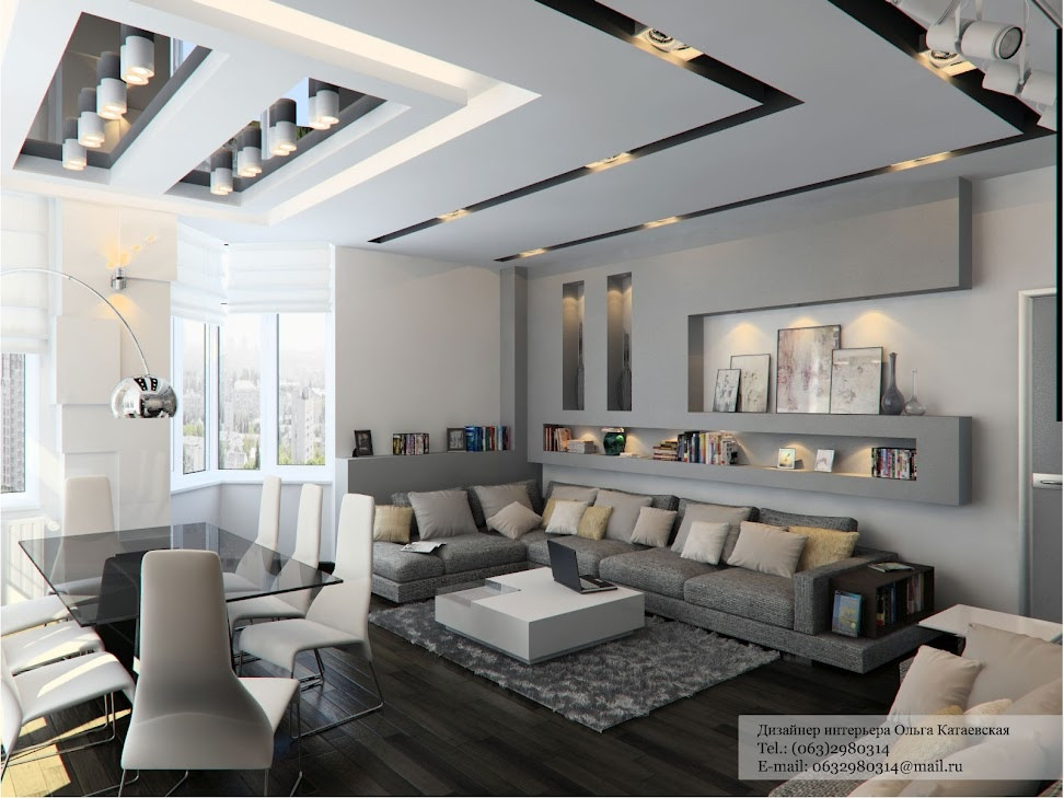 Grey Living Room Ideas
 A Cluster of Creative Home Design