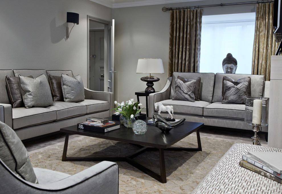 Grey Living Room Ideas
 24 Gray Sofa Living Room Furniture Designs Ideas Plans
