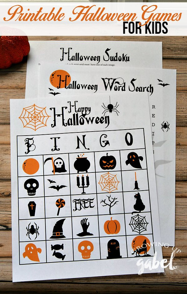 Halloween Activities For Teenagers
 Printable Halloween Activities for Kids