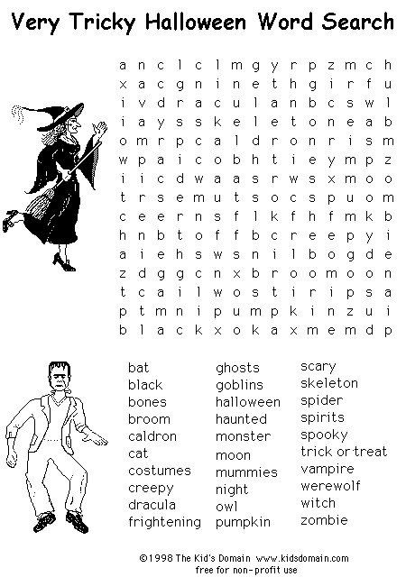 Halloween Activities For Teenagers
 English World Halloween worksheets